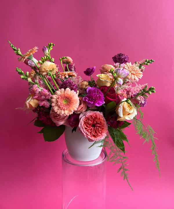 Gerbera Daisy Peach Bunch