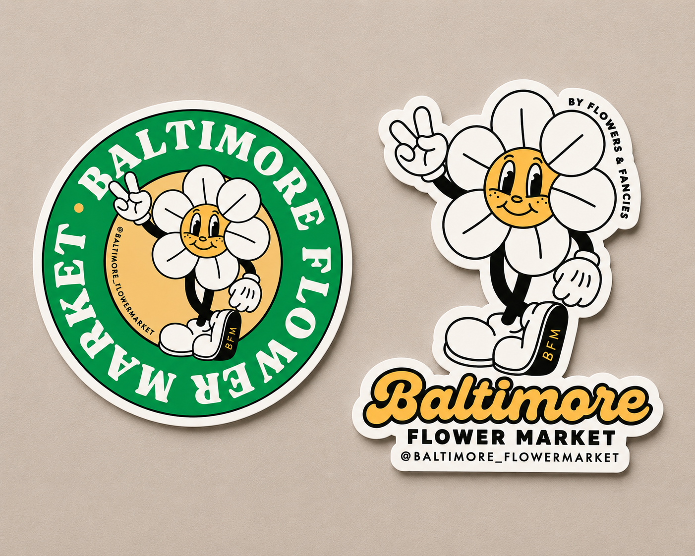 OG Petals Vinyl Stickers