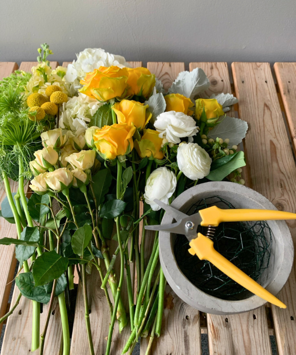 Ranunculus White Bunch