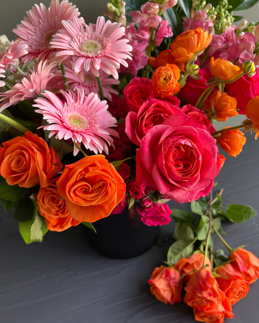 DIY Kit: Classic Centerpiece in Pink/Orange