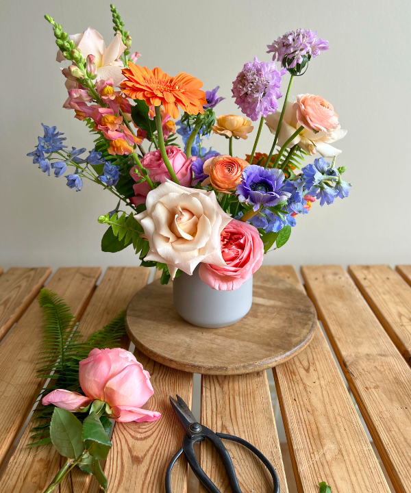 Garden Rose Beige Quicksand Bunch