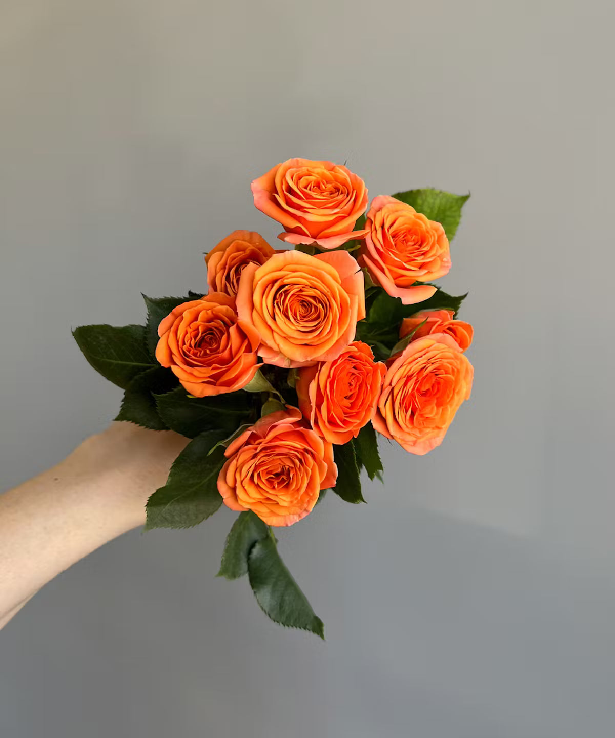 Spray Rose Orange Bunch